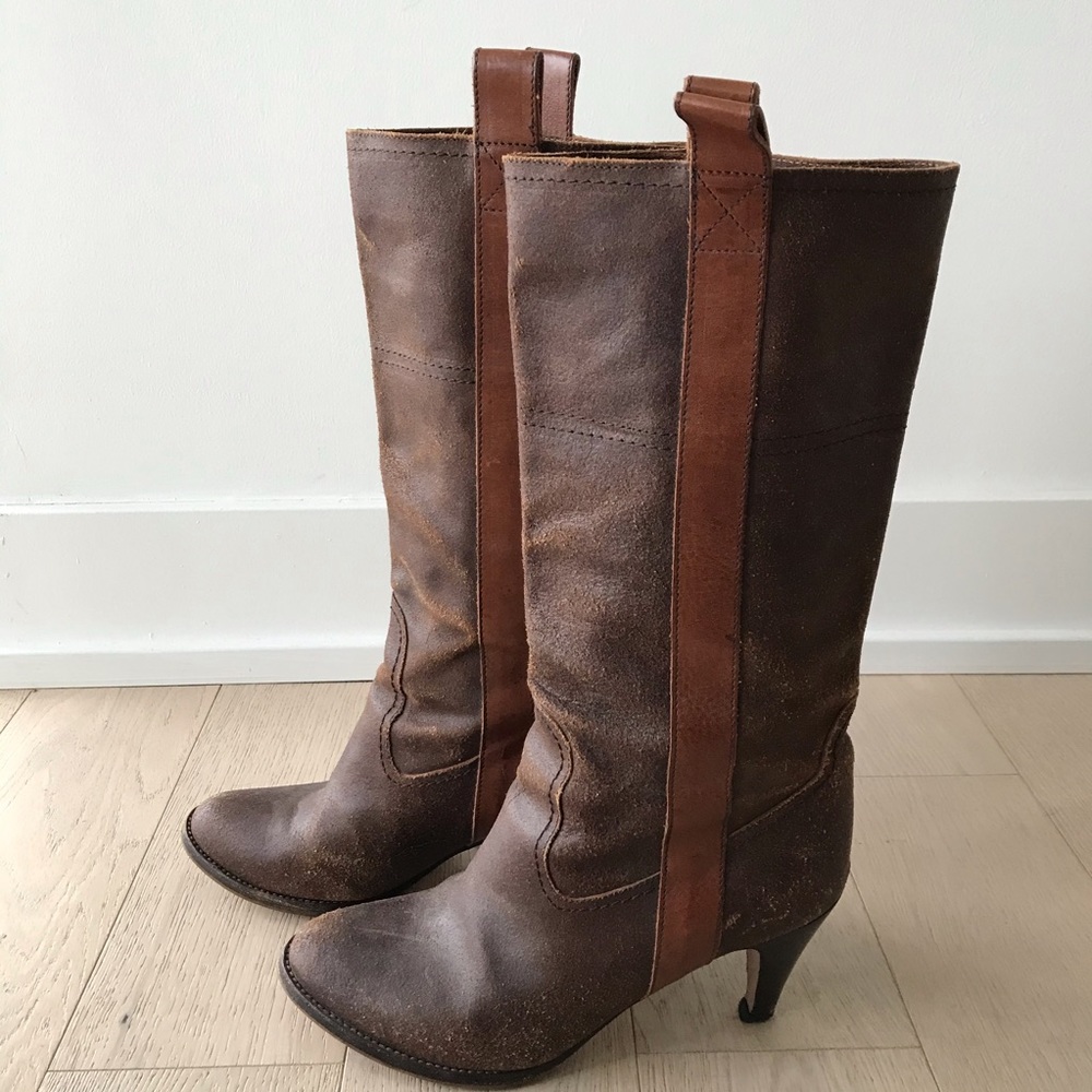 L'autre Chose, brown boot 7.5
